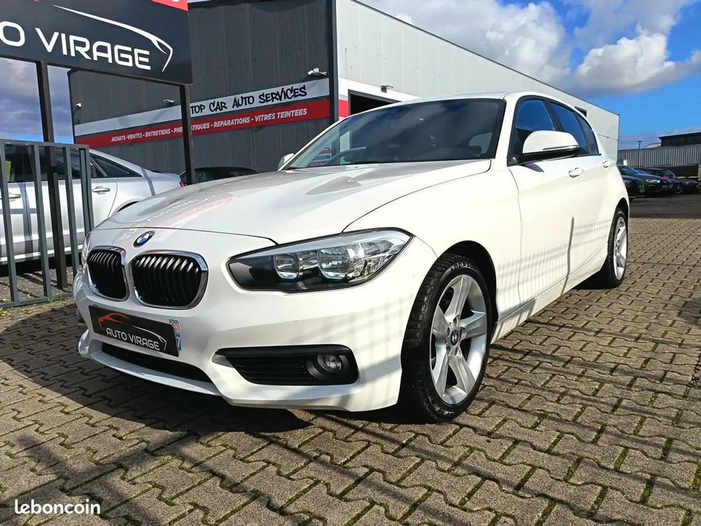 BMW 116 F20 FACELIFT 116i 109cv JA 17 Garantie 12M 12-2017 Blanc - 1