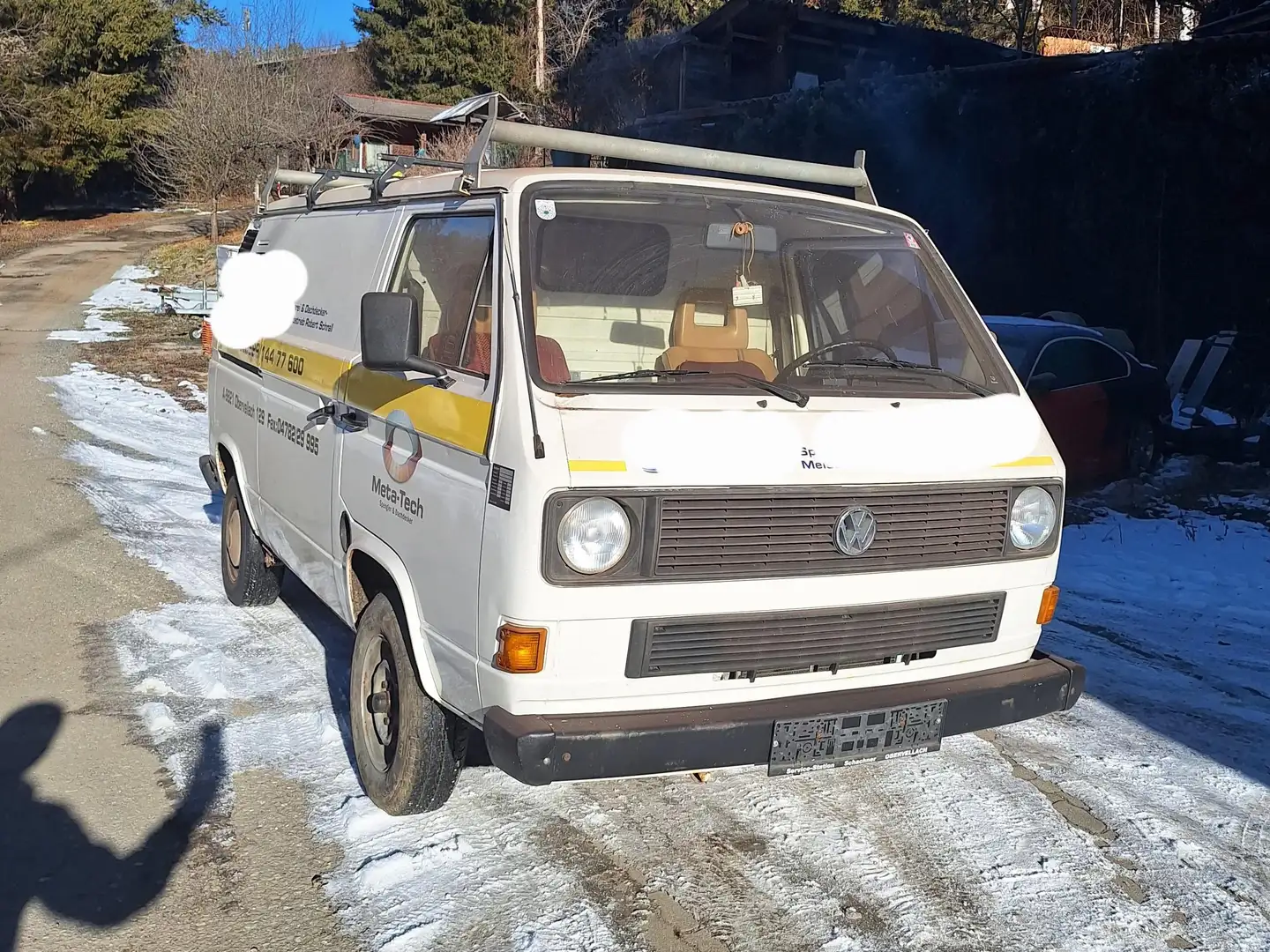 Volkswagen T3 Multivan Kasten D 57 Weiß - 2