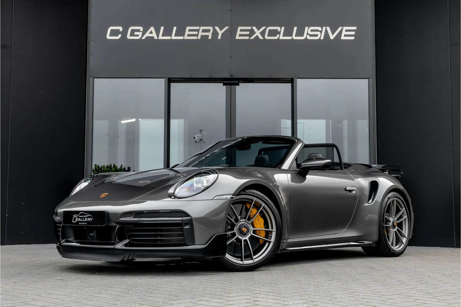 포르쉐 911 Turbo S Cabriolet 2021 건메탈 사진 3