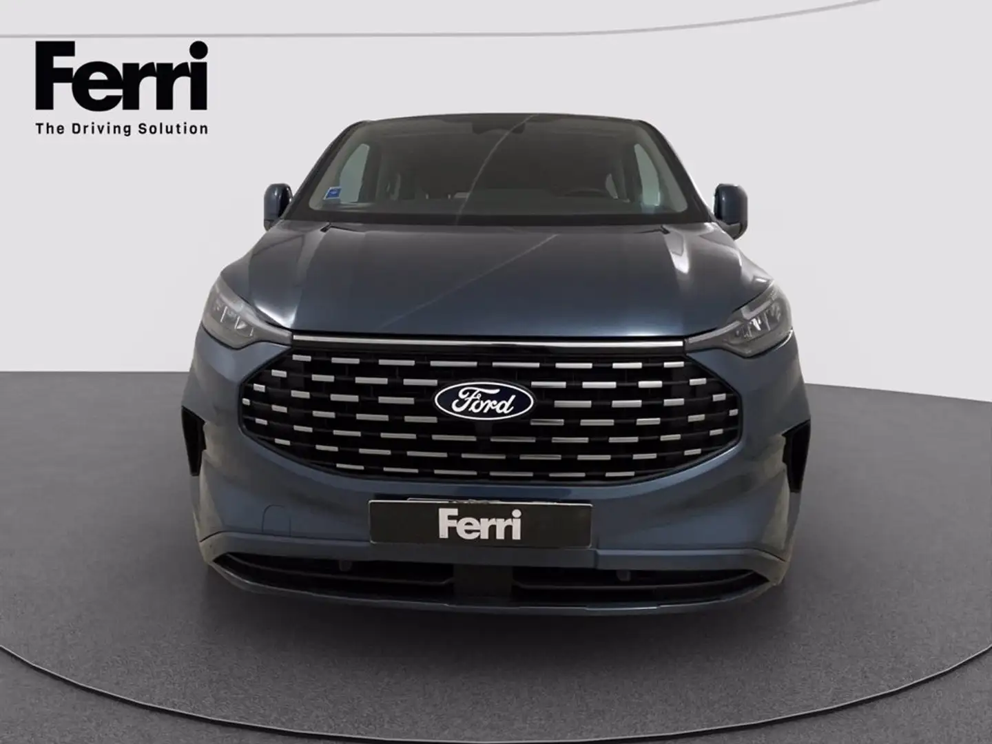 Ford Tourneo Custom V710 320 2.0 ecoblue 136cv Titanium L2H1 A8 Bleu - 2