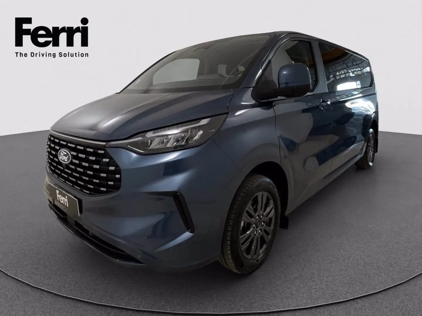 Ford Tourneo Custom V710 320 2.0 ecoblue 136cv Titanium L2H1 A8 Bleu - 1