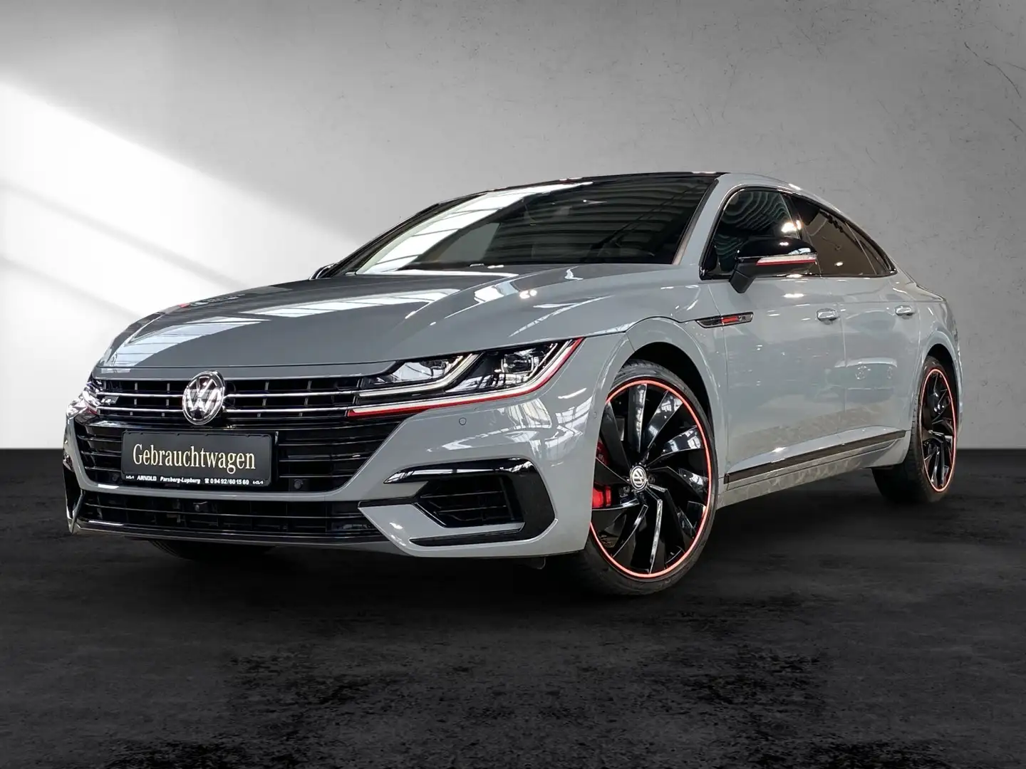 Volkswagen Arteon Arteon 2.0 TSI R-Line Edition 4Mo AHK HUD Standh Grau - 2