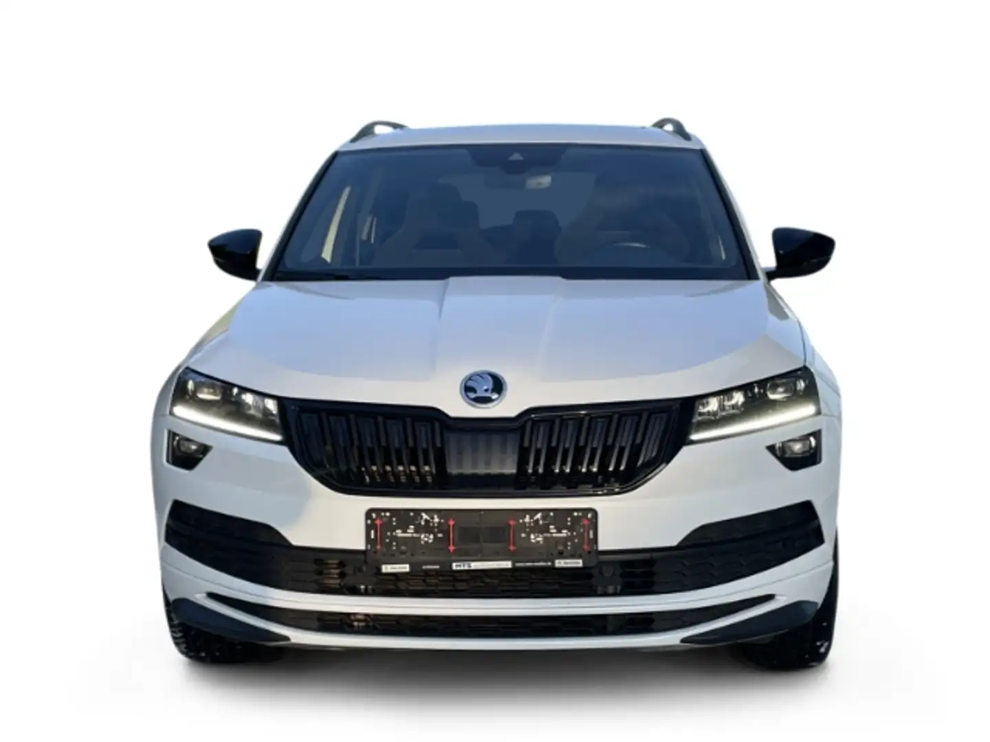 Skoda Karoq SPORTLINE 2.0 TDI 150PS 4x4 Aut. Pano Navi Sitzhei Weiß - 2