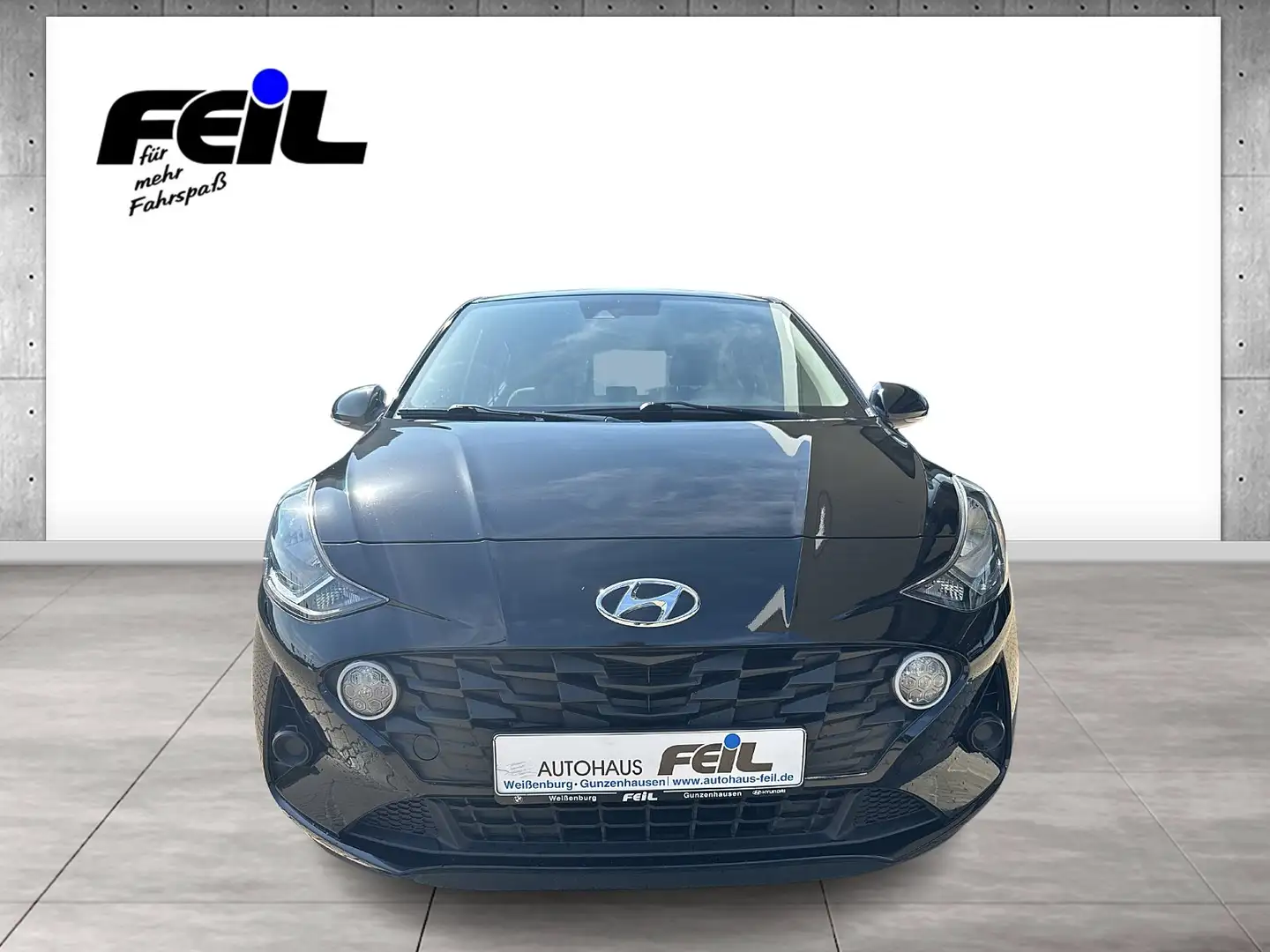 Hyundai i10 Trend DAB RFK Klima PDC Schwarz - 2