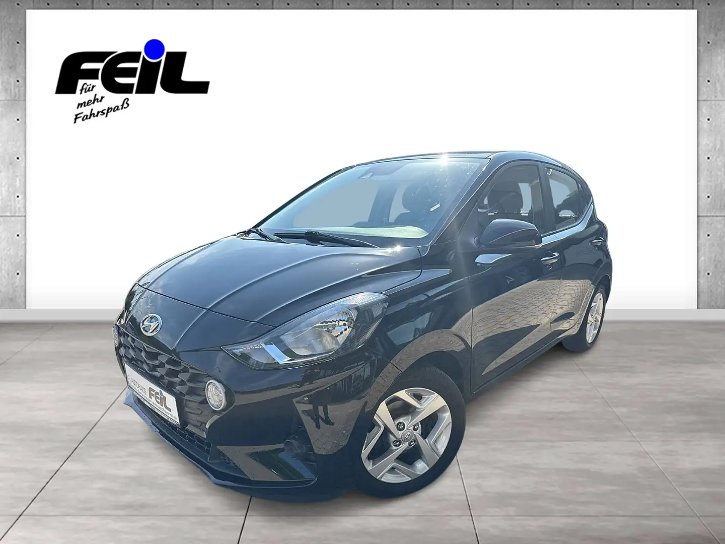 Hyundai i10 Trend DAB RFK Klima PDC Schwarz - 1