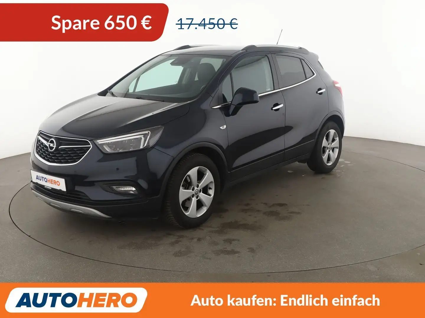 Opel Mokka X 1.4 SIDI Turbo Ultimate Start/Stop 4x4 Aut.*NAVI* Blau - 1