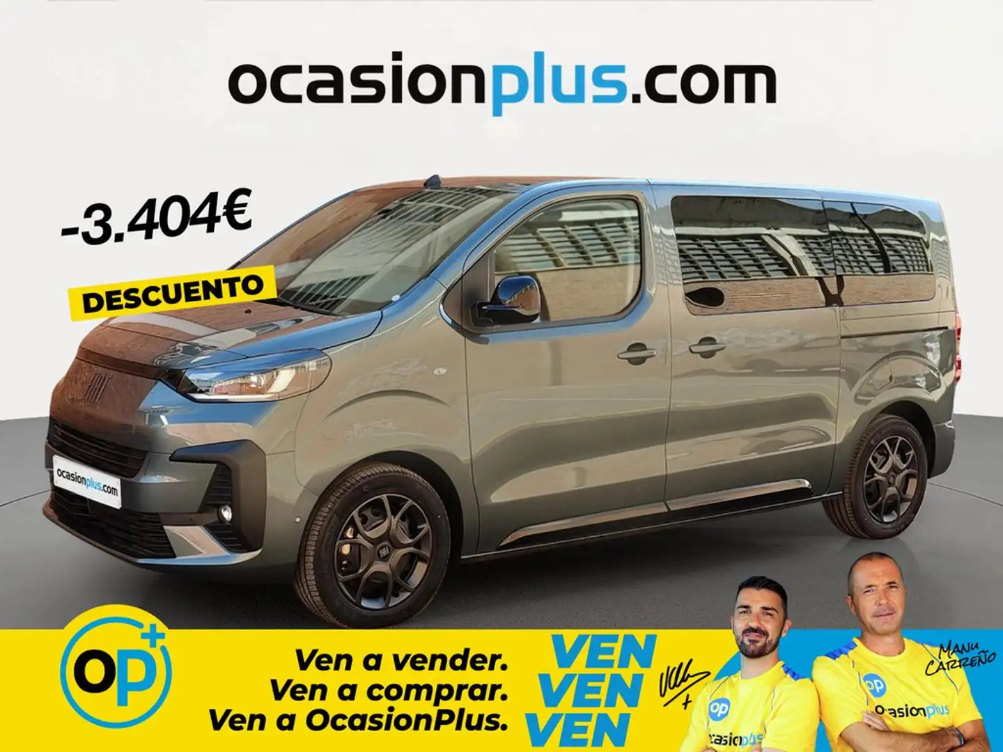 Fiat Ulysse M1 2.0.BlueHDI &S& Talla M Aut. 130KW Verde - 1