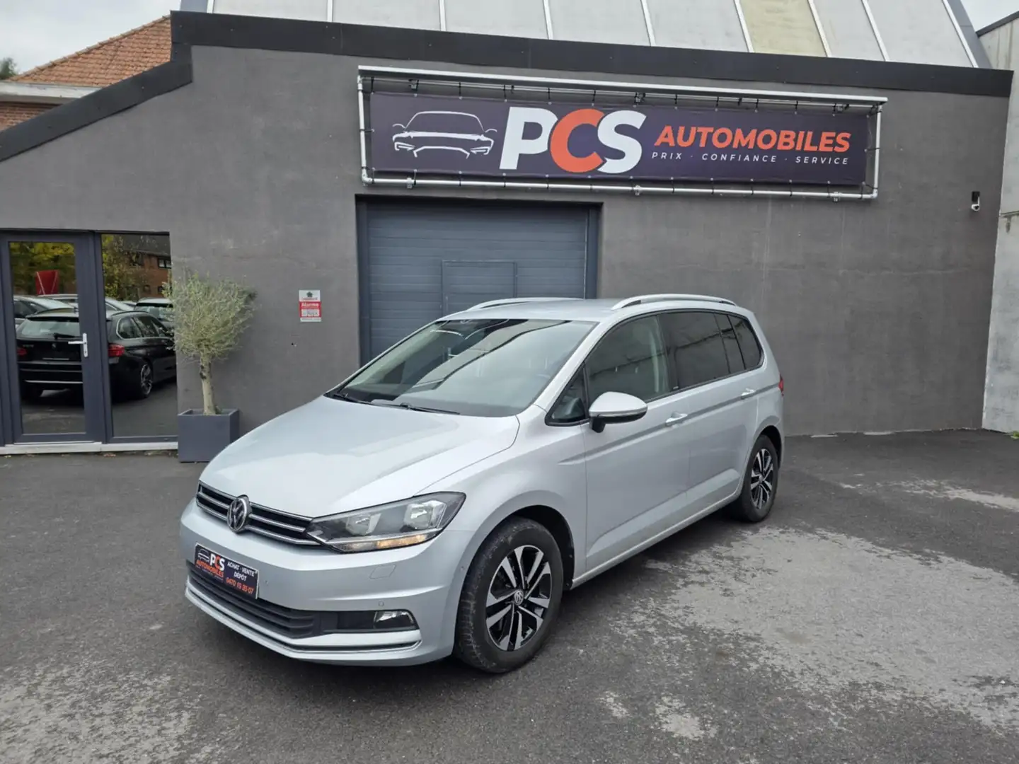 Volkswagen Touran 2.0 TDi SCR Highline DSG 7 PLACES*GPS*CAMERA... Argent - 2
