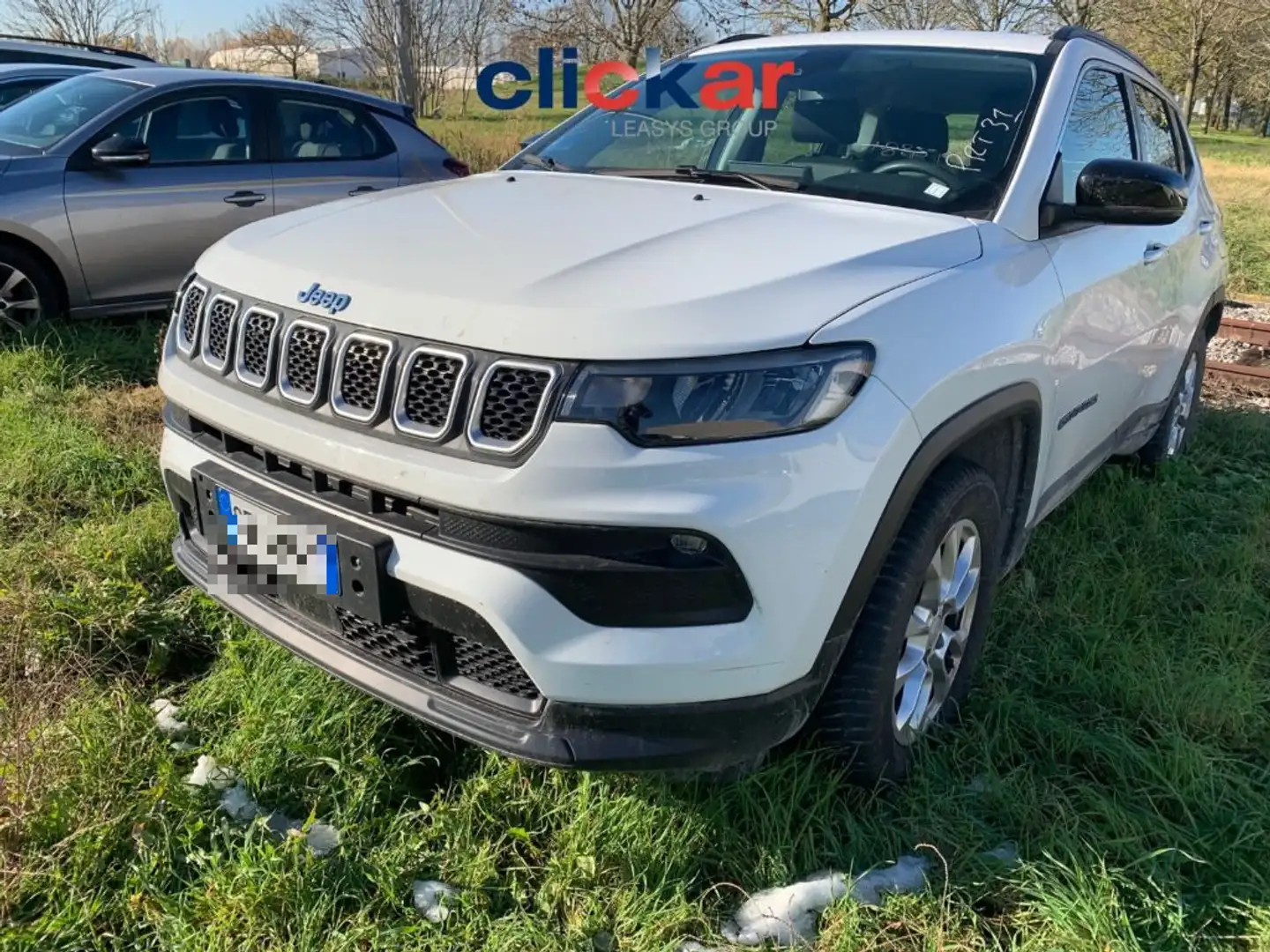Jeep Compass 1.3 Turbo T4 190 CV PHEV AT6 4xe Longitude Blanc - 2
