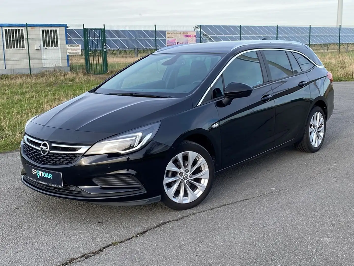 Opel Astra 1.0 Turbo benzine Navi,Sensoren,Cruise controle,Ch Zwart - 2