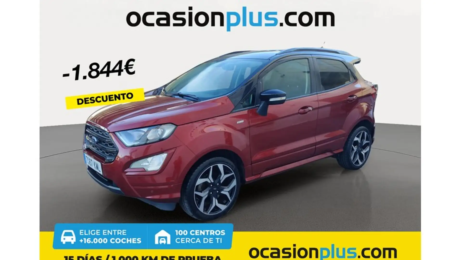 Ford EcoSport 1.5TDCi ST Line 100 Rojo - 1