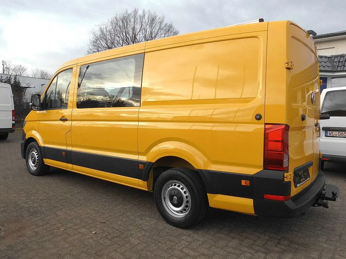 Volkswagen Crafter 35 Trendline mittellang Standheizung/AHK Gelb - 2