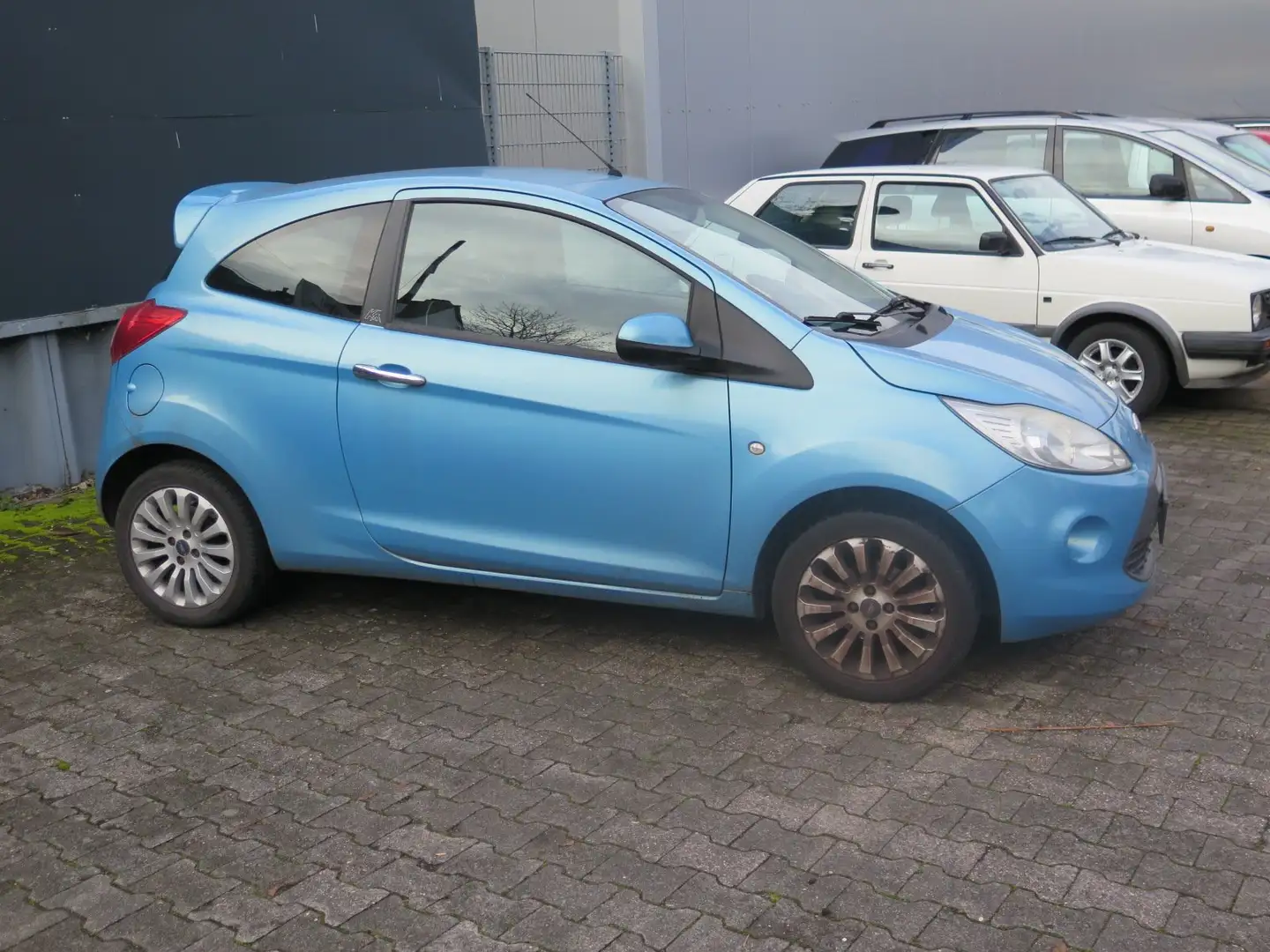 Ford Ka/Ka+ 1,25 Klima/el.Fenster/Servi. u.TüV 01/27,WR Neu Blau - 2