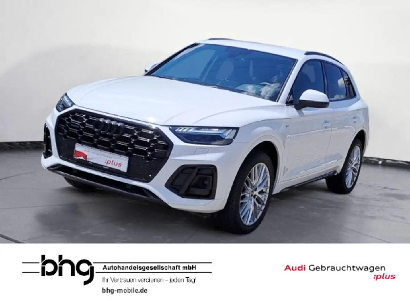 Audi Q5 40 TDI quattro S tronic S line Blanc - 1