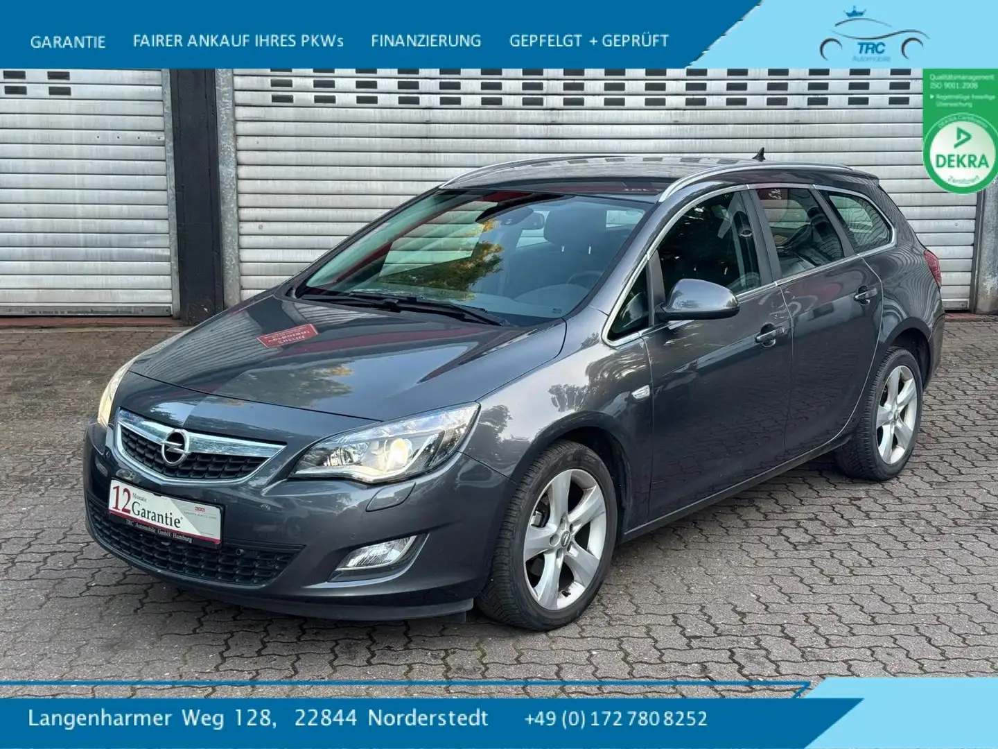 Opel Astra J Sports Tourer Sport Gris - 1