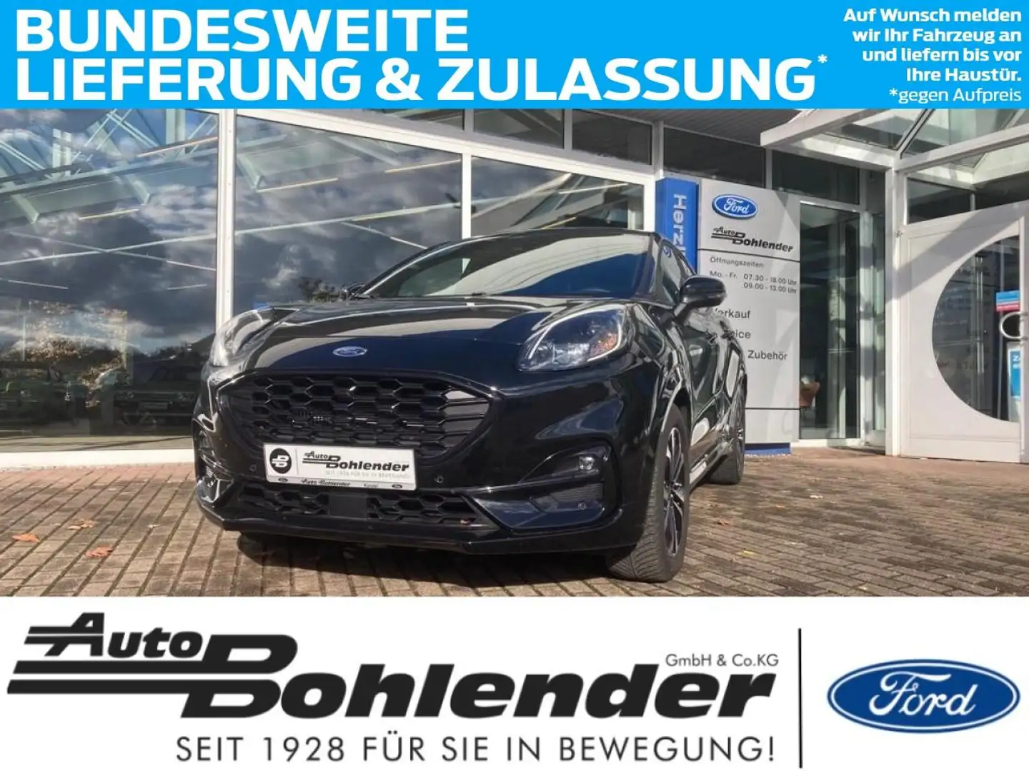 Ford Puma ST-Line | Allwetter | Automatik | Panoramadach Schwarz - 1