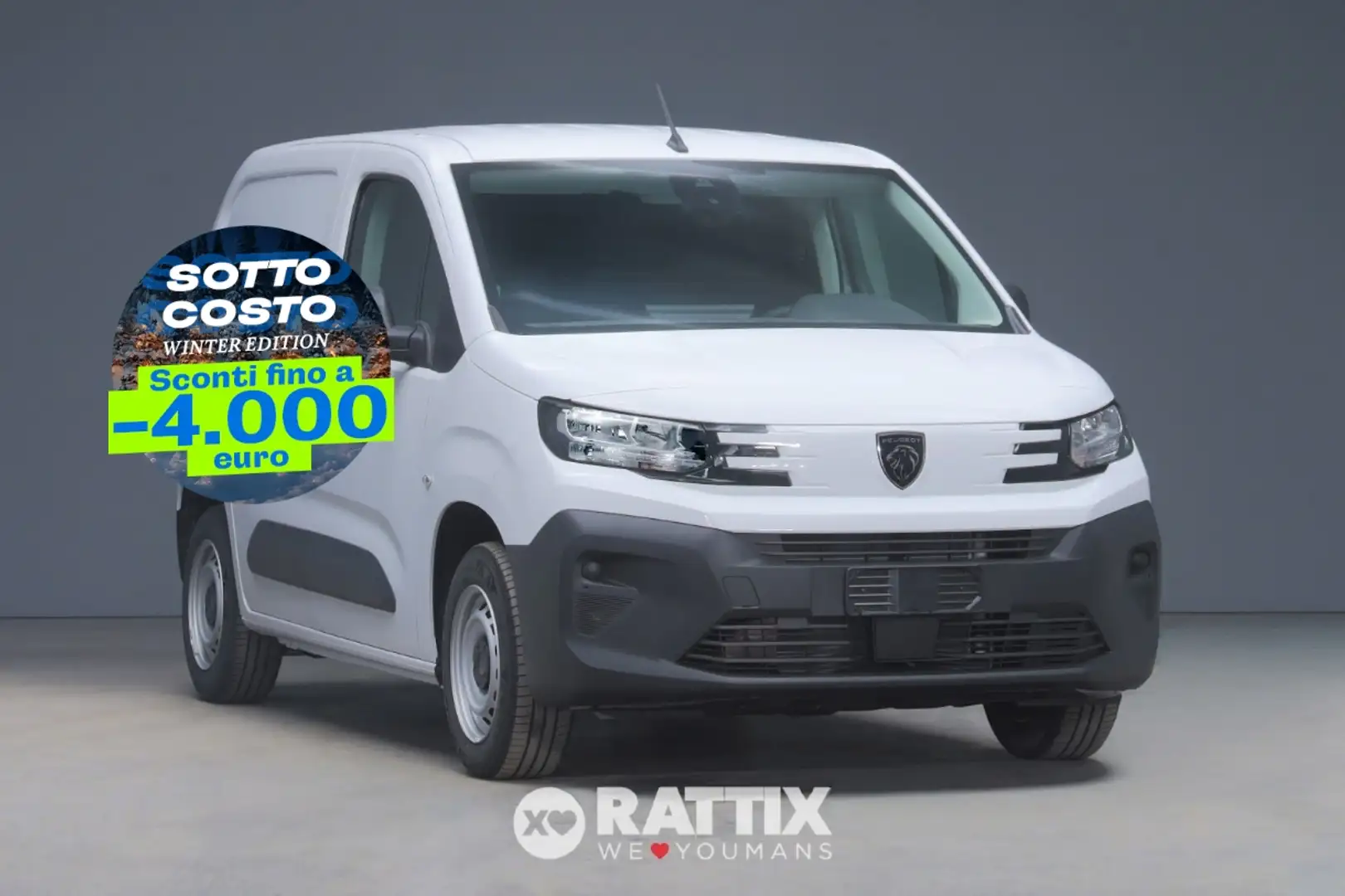 Peugeot Partner 1.5 BlueHDI 100CV L1 IVA ESCLUSA Bianco - 1