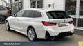 BMW 330 i A Tou M-Sport,AHK,el.Sitz+Mem,Leder,Autom Weiß - thumbnail 2