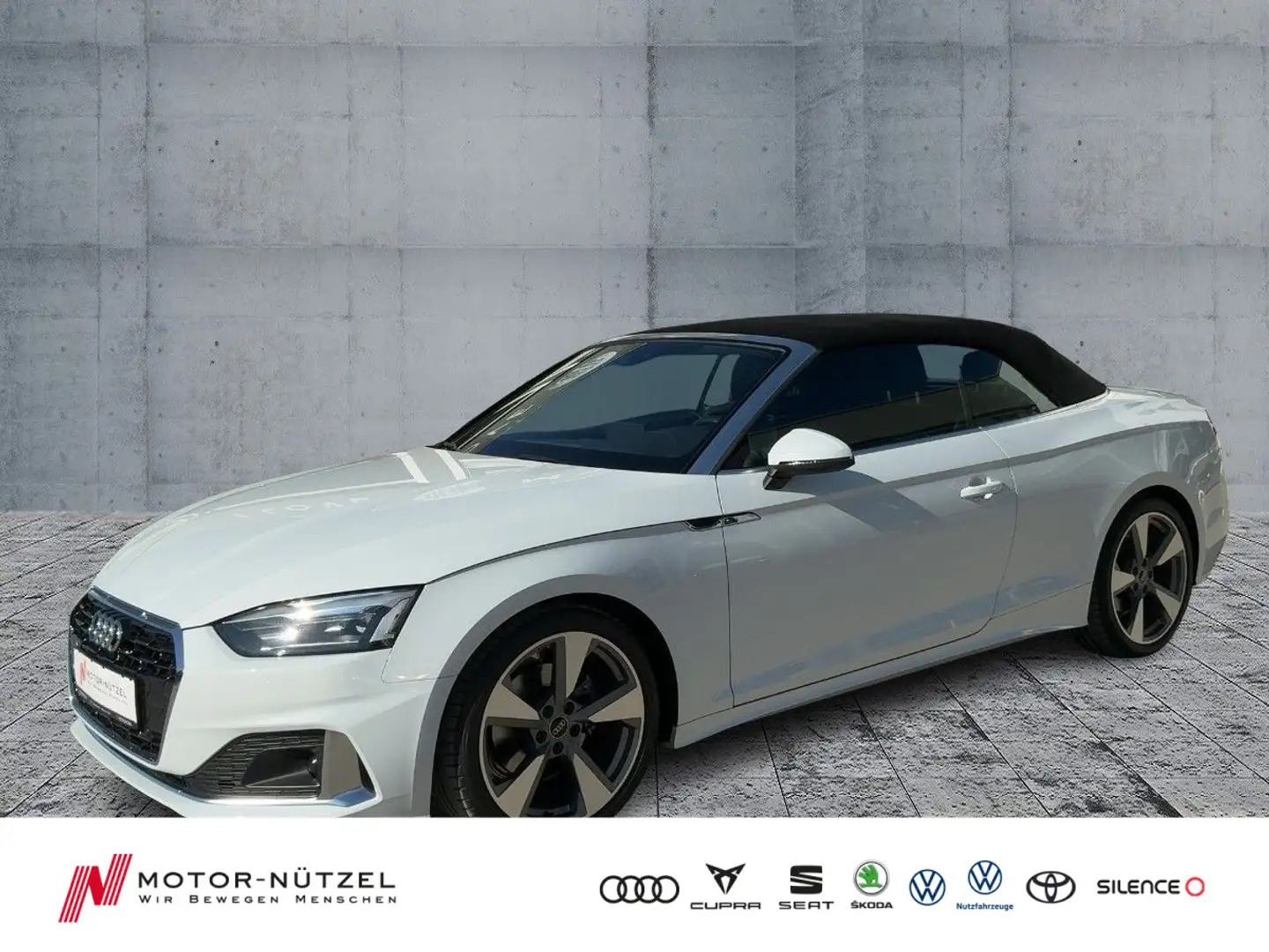 Audi A5 35 TDI S-TR S-LINE 5JG+LED+NAVI+AHK Weiß - 1
