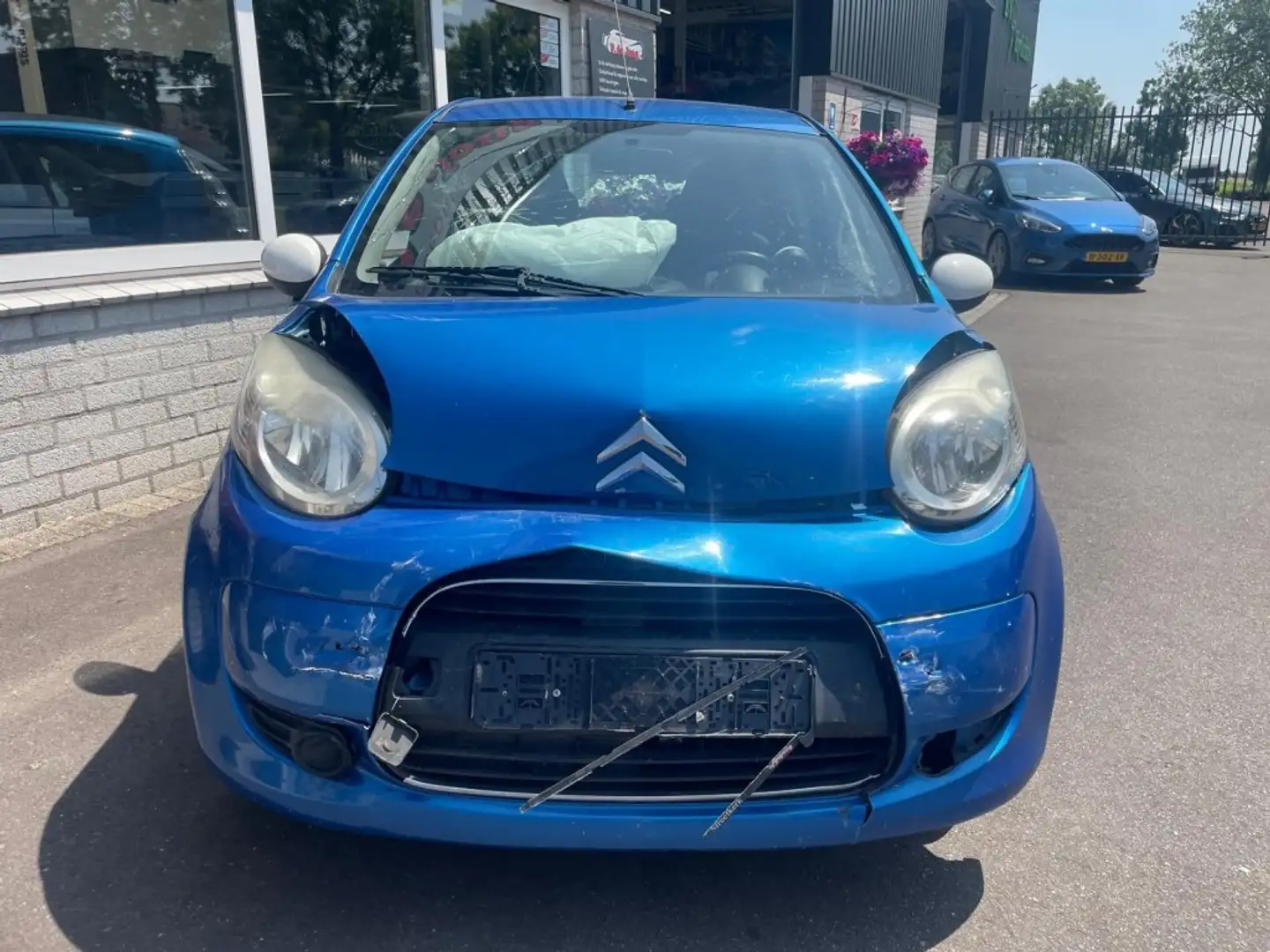 Citroen C1 1.0-12V EXCLUSIVE 5 deurs Airco parkeersensoren to Bleu - 2