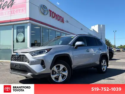 Silver 2020 Toyota RAV4 Hybrid SUV / Crossover All-Wheel Drive Automatic