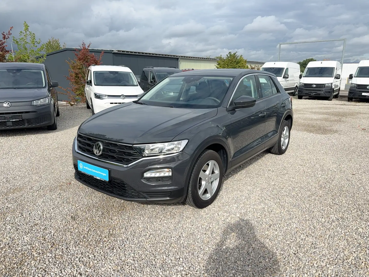 Volkswagen T-Roc 1.0 TSI Black/Navi/PDC Gris - 2