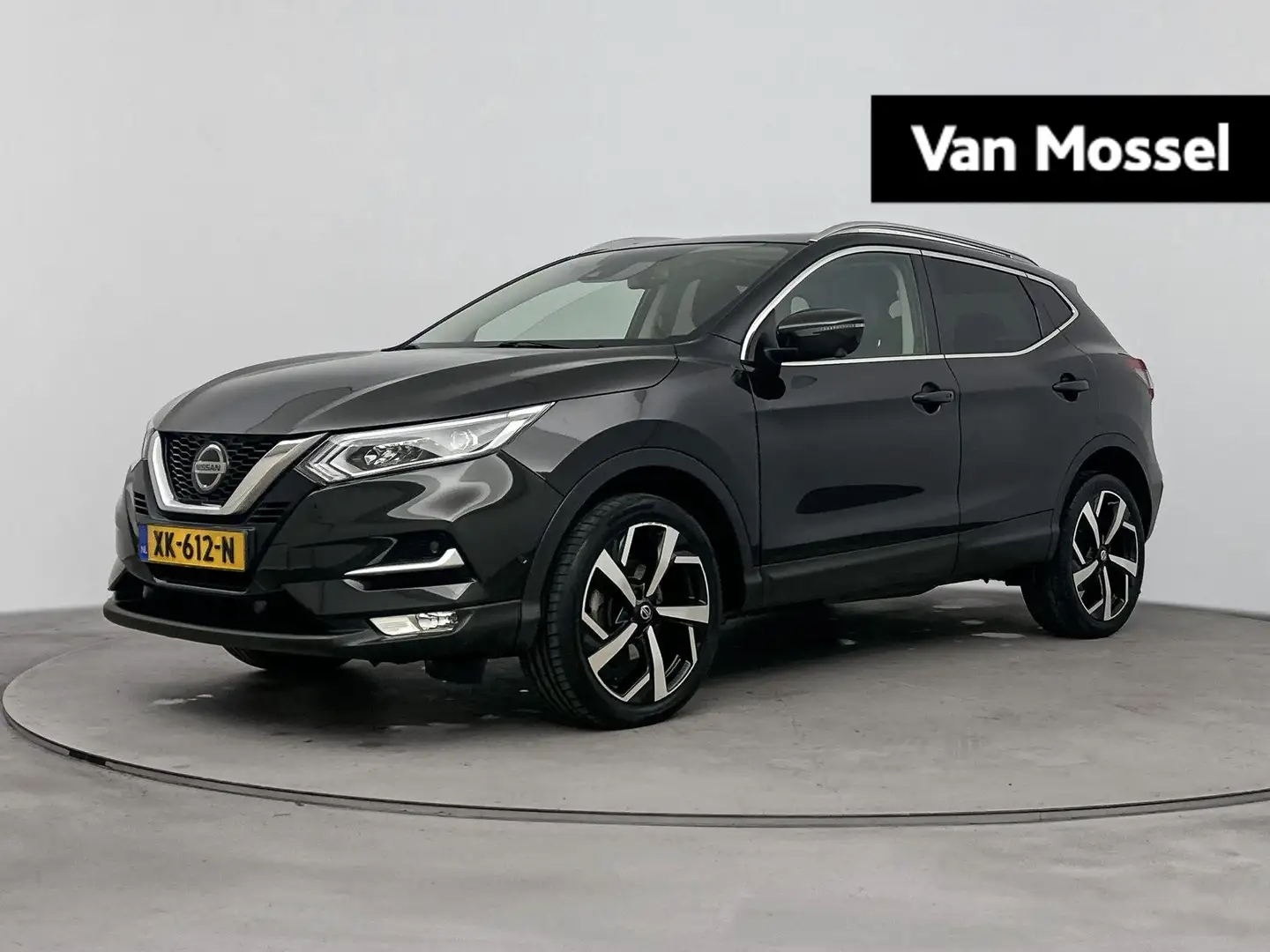 Nissan Qashqai 1.3 DIG-T Tekna 140PK | Navigatie | Half-Leder | 3 Noir - 1