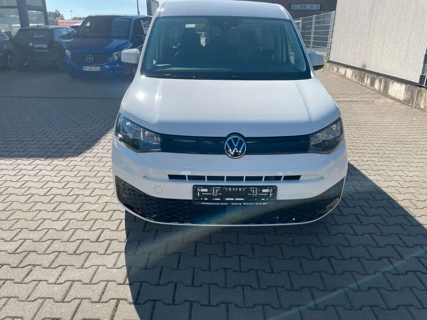 Volkswagen Caddy Kombi, 1. Hand Alufelgen,Klima Weiß - 2