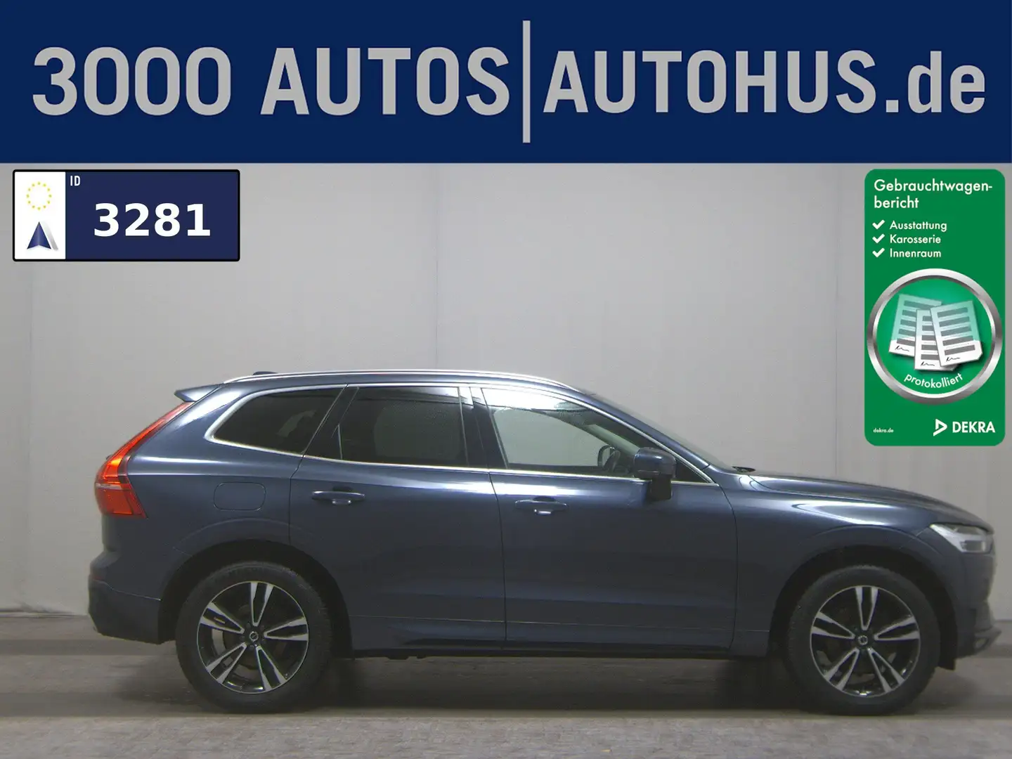 Volvo XC60 D3 Momentum T-Leder Navi LED RFK AHK Memory Blau - 1