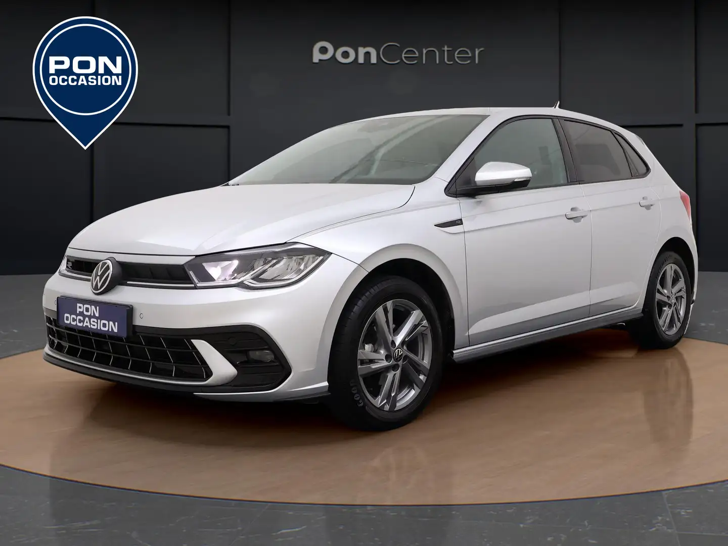 Volkswagen Polo 1.0 TSI R-Line | Camera | Parkeerhulp | Adaptive C Argent - 1
