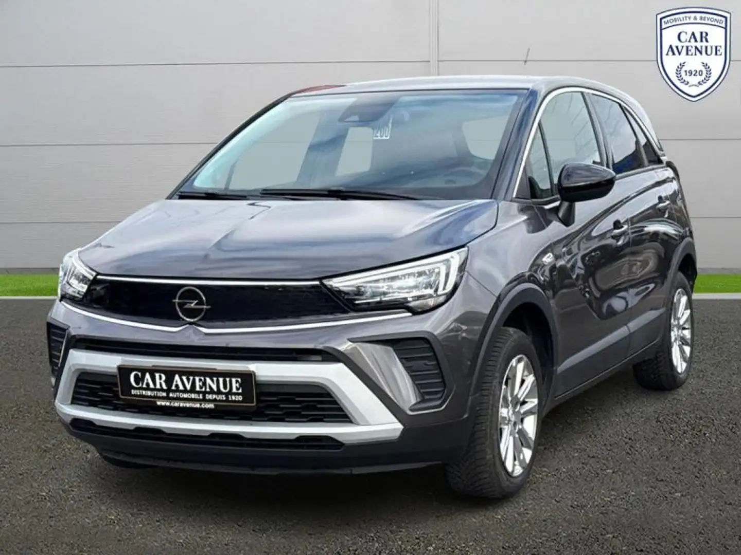 Opel Crossland 1.2 Turbo 110ch Elegance Gris - 1