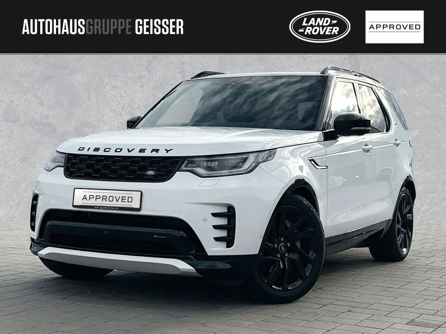 Land Rover Discovery D250 AWD R-DYNAMIC SE AHK ACC Weiß - 1