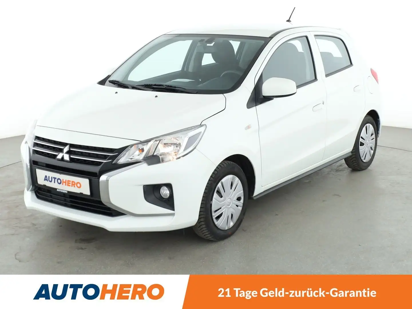 Mitsubishi Space Star 1.0 Basis*CD*BLUETOOTH*1.HAND*GARANTIE* Weiß - 1