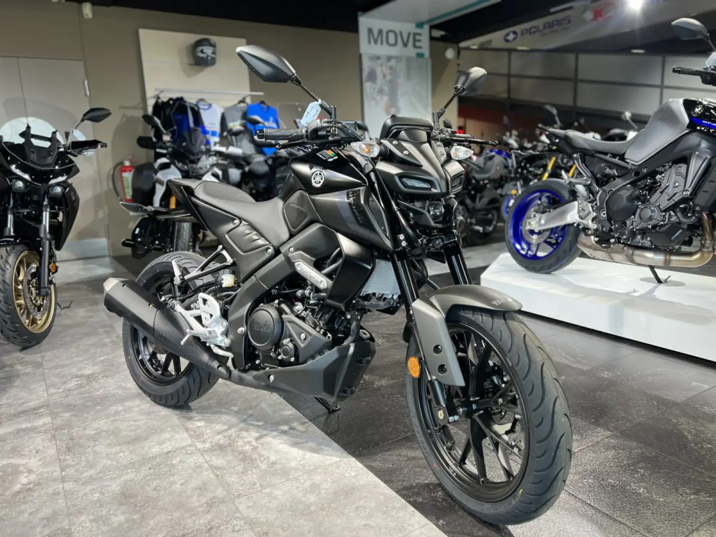 Yamaha MT-125 TECH BLACK Negru - 2