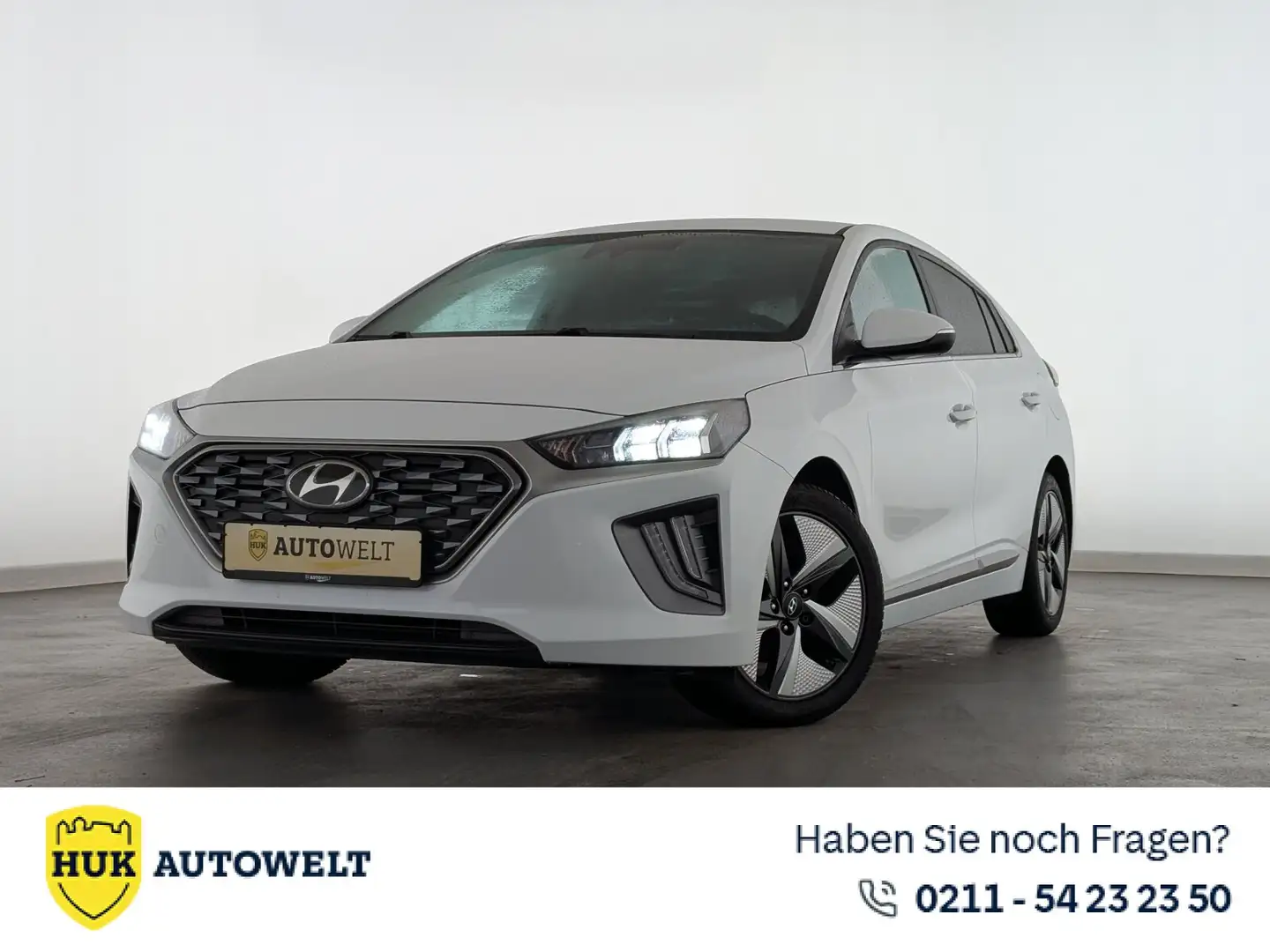 Hyundai IONIQ IONIQ 1.6 GDI Style-Paket Hybrid LED+NAVI+ACC+ BC Blanc - 1