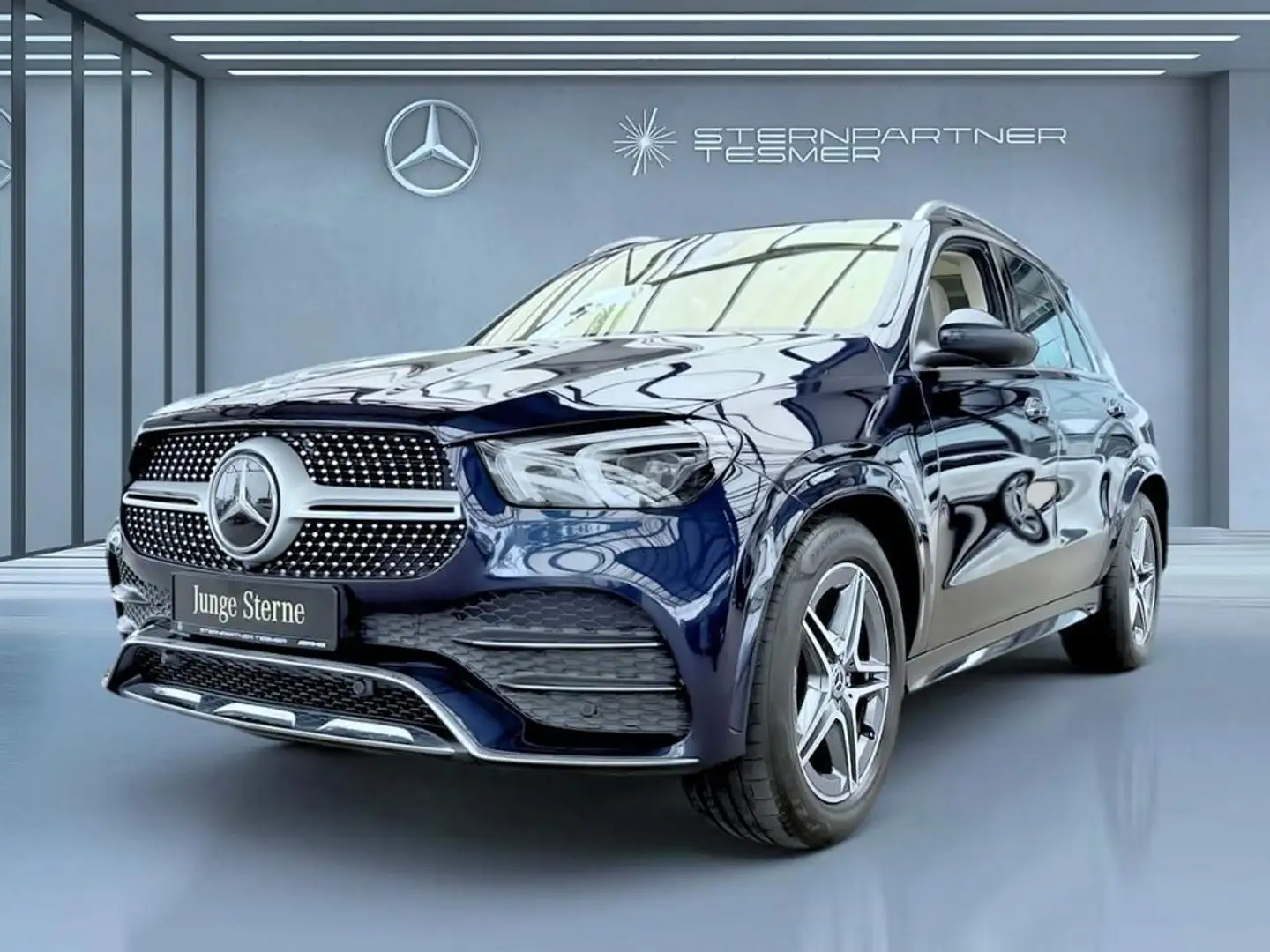 Mercedes-Benz GLE 400 d 4M AMG, AIRMATIC, Massage, Sitzklima, Blauw - 2
