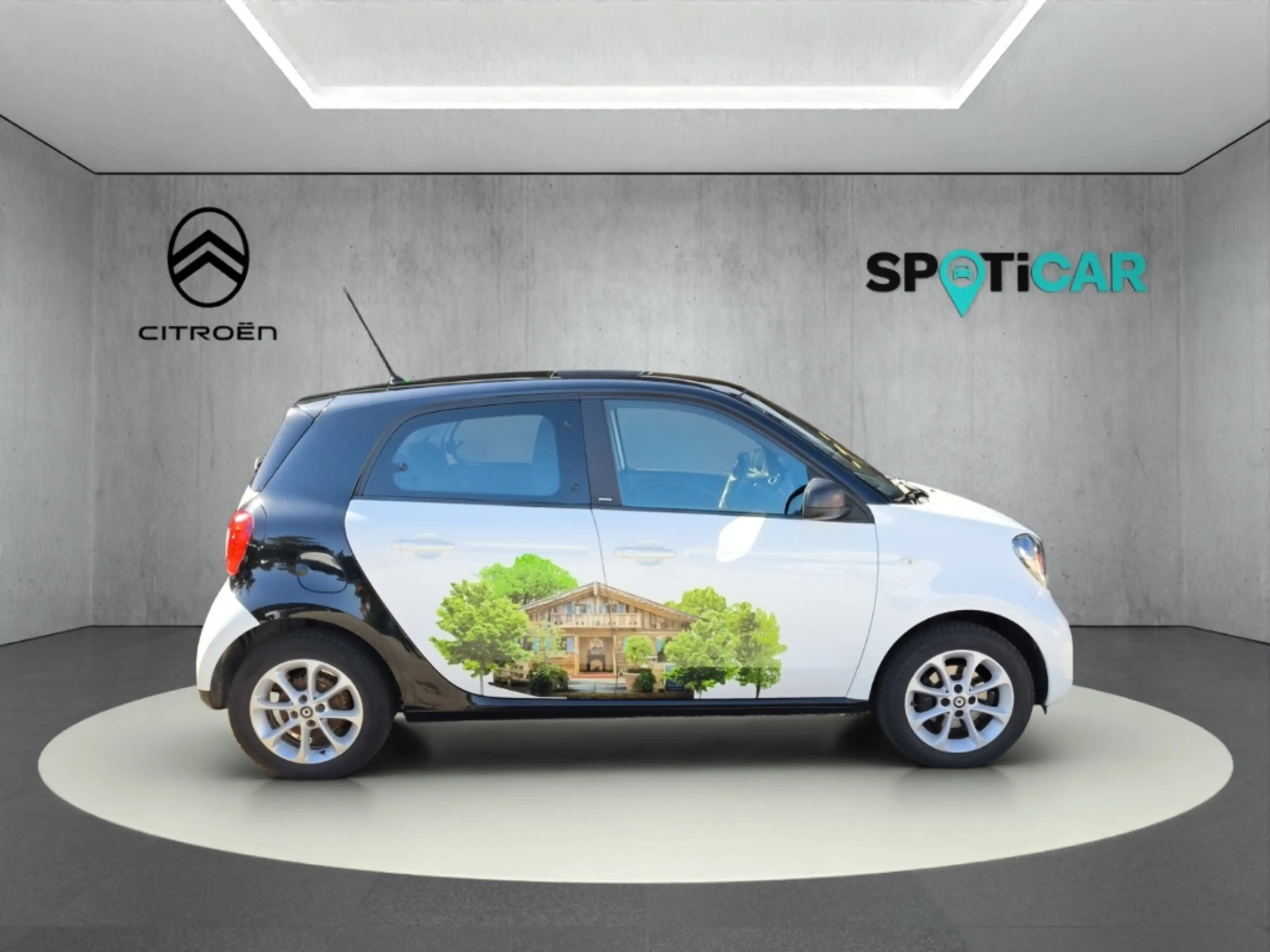 smart forFour Passion PANO ALM-EDITION KlimaA  SHZ Ambientebeleu — photo 2