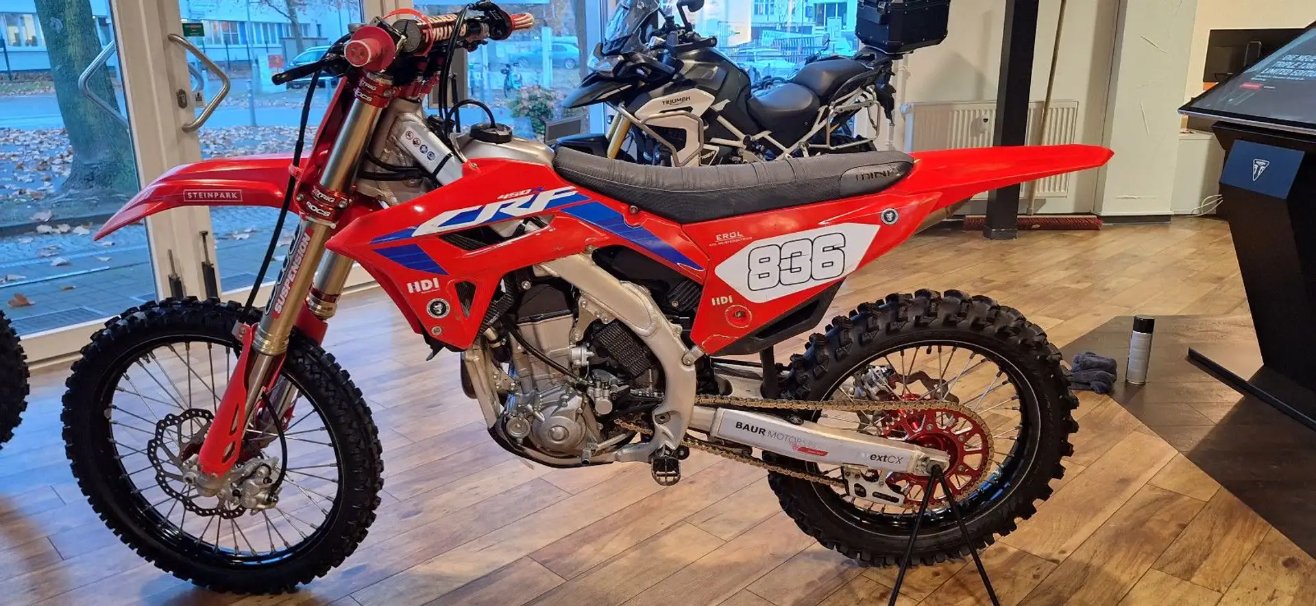Honda CRF 450 MODELL 2024 / HGS/ XTRIG Rot - 2