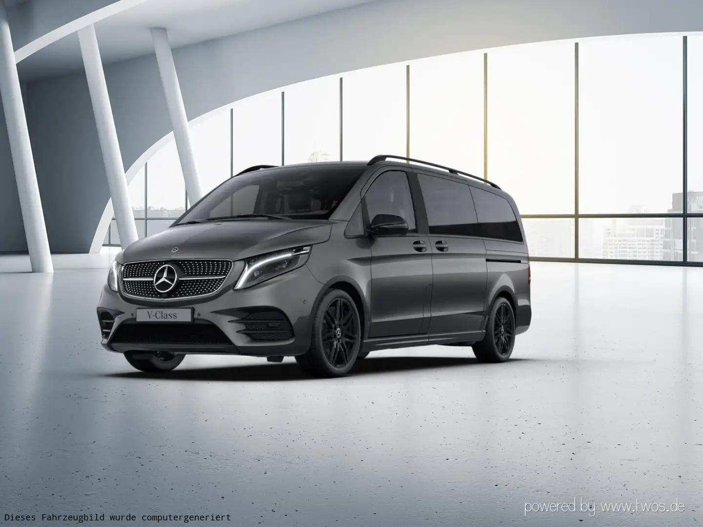 Mercedes-Benz V 300 V 300 d 4MATIC AVANTGARDE EDITION Lang  AMG Line Gris - 2