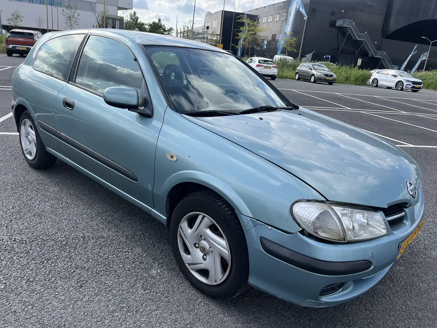 Nissan Almera 1.5 Comfort/Airco/16 inch/Elektr pakket/NAP Groen - 1