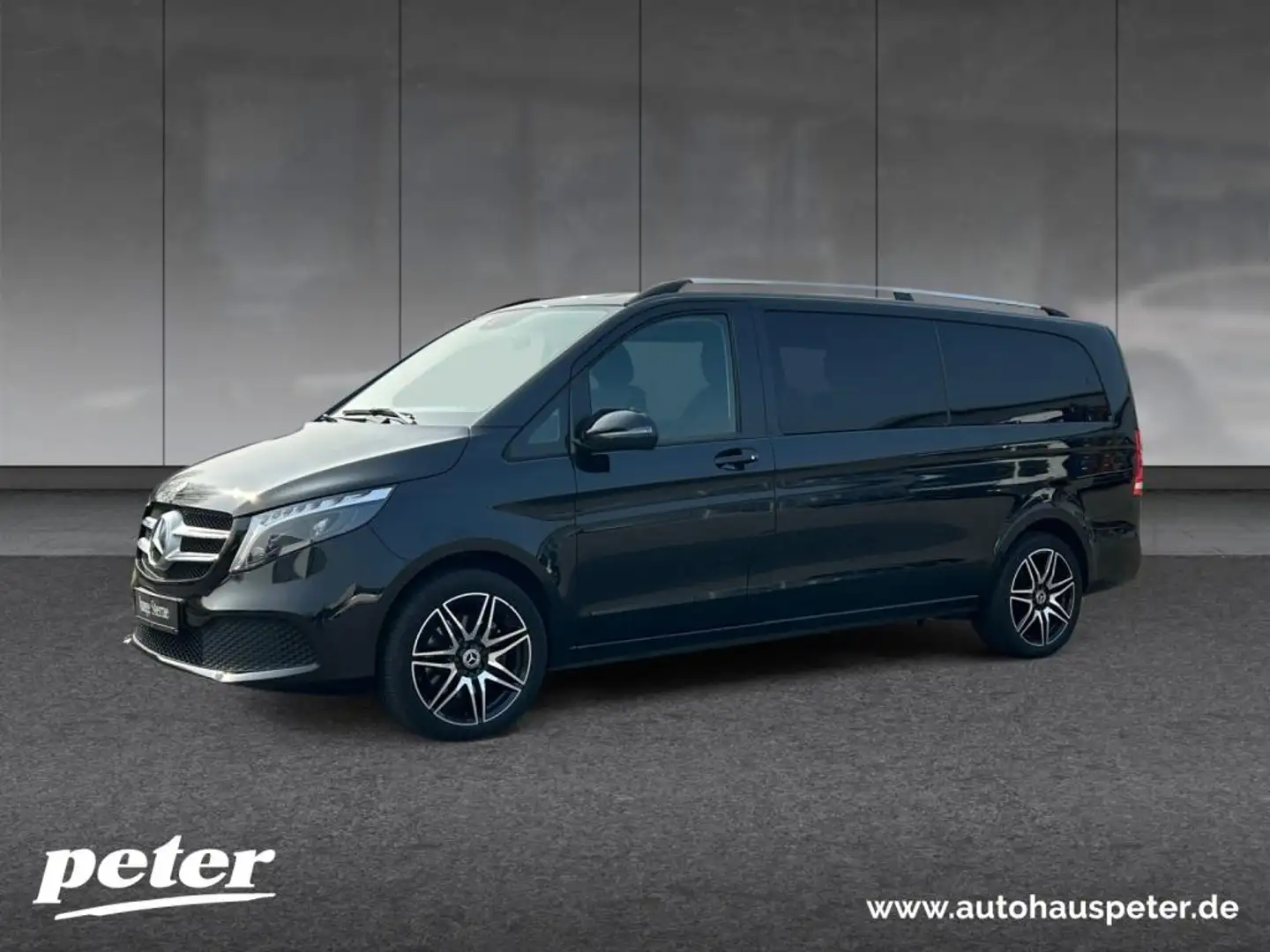 Mercedes-Benz V 300 d Edition 4Matic EL DISTR+Airmatic+Allrad Zwart - 1