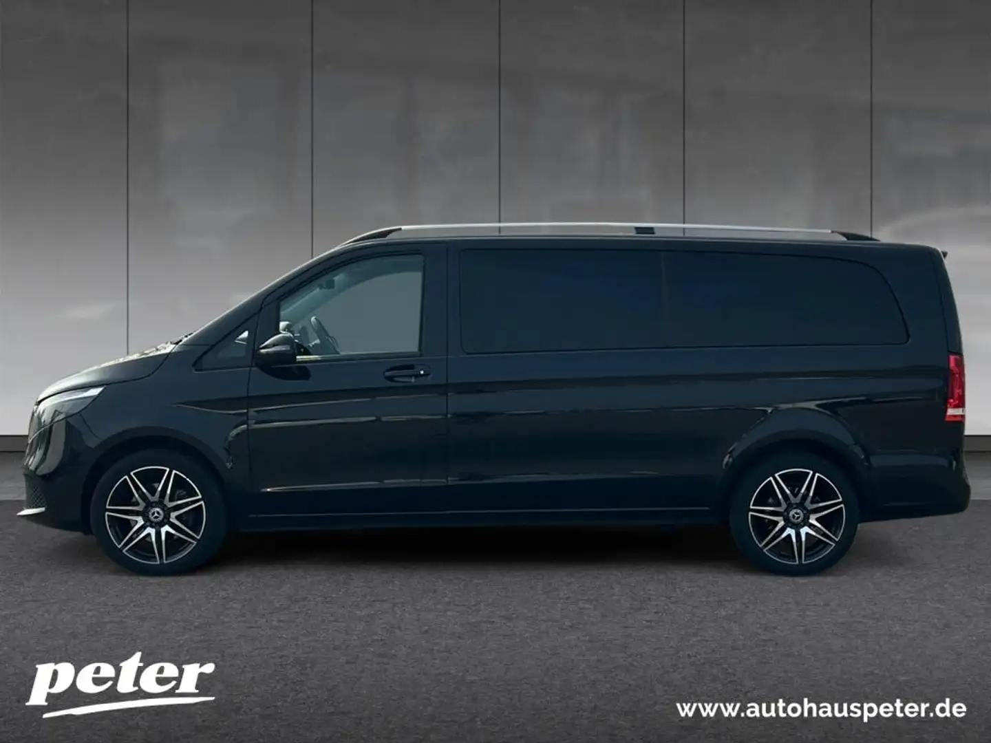 Mercedes-Benz V 300 d Edition 4Matic EL DISTR+Airmatic+Allrad Zwart - 2