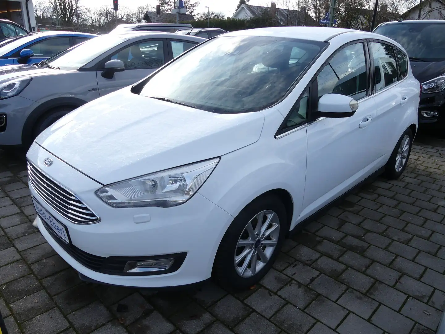 Ford C-Max 2.0 TDCi Automatik Titanium Weiß - 1