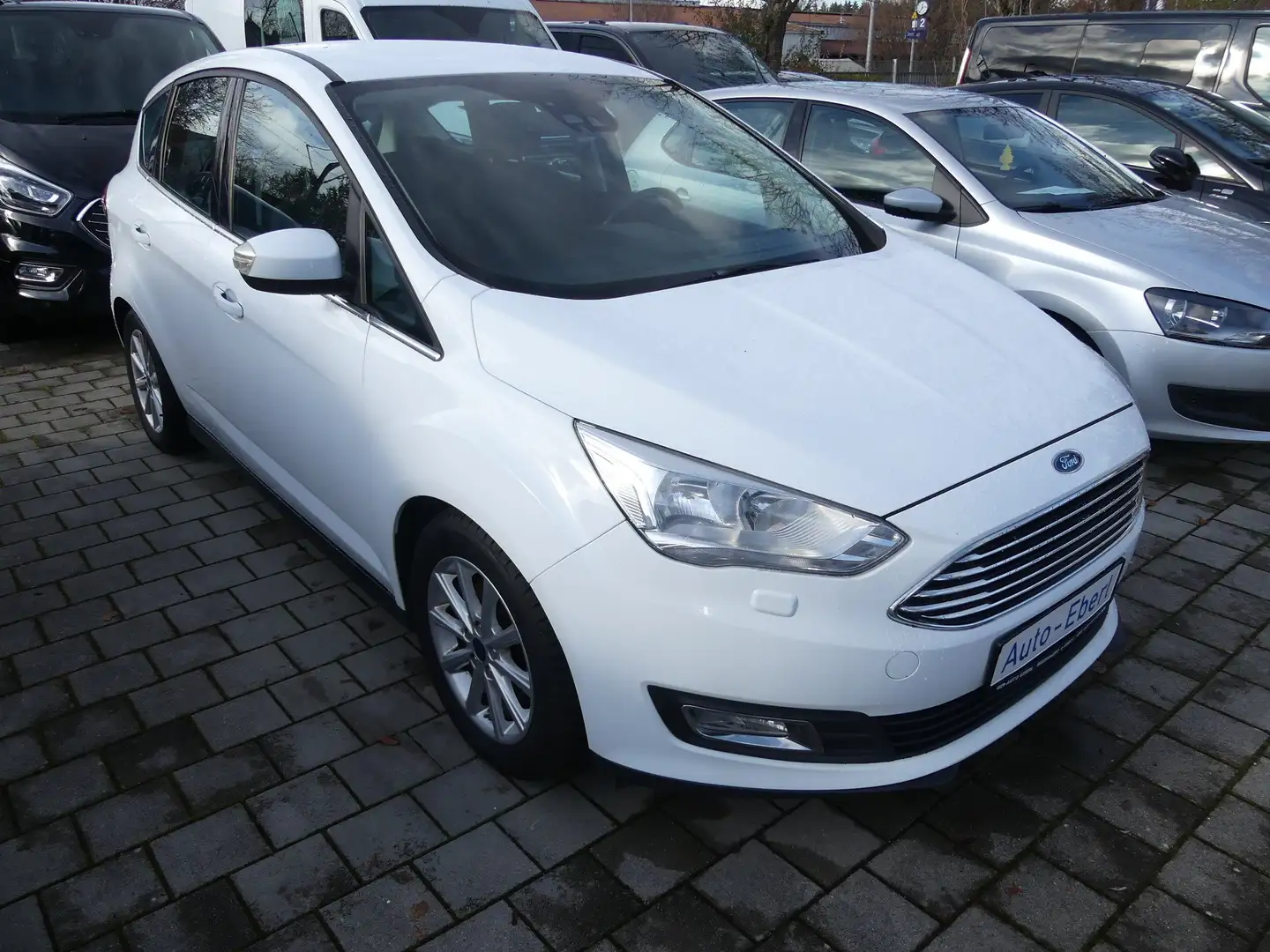 Ford C-Max 2.0 TDCi Automatik Titanium Weiß - 2