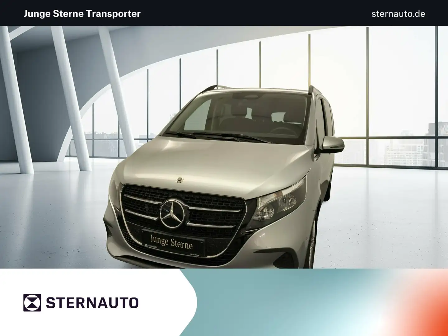 Mercedes-Benz V 220 V 220 d 9G DAB DISTR. Navi Kamera AHK Tisch Silber - 1