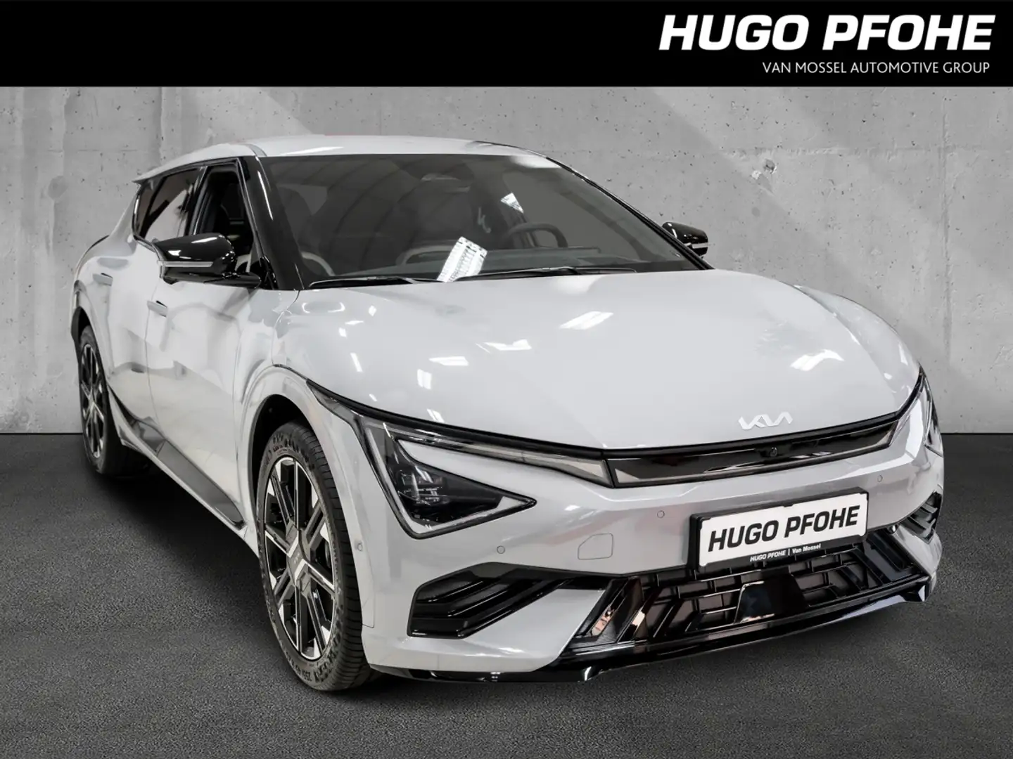 Kia EV6 | GT-line | 84.0kWh | AWD | ACC | NAVI | LED | SHZ Grau - 1