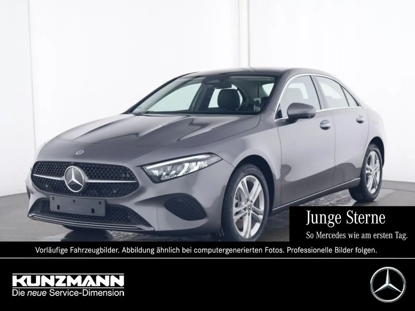 Mercedes-Benz A 250 e Limousine Progressive MBUX Navi Panorama Grigio - 1
