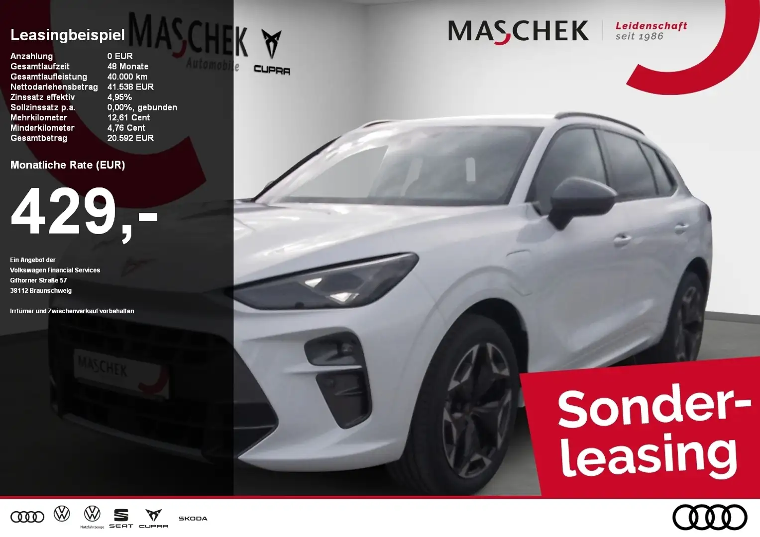 CUPRA Terramar 1.5 e-Hybrid DSG Edge AHK ACC Kessy AHK LM AUT Wit - 1