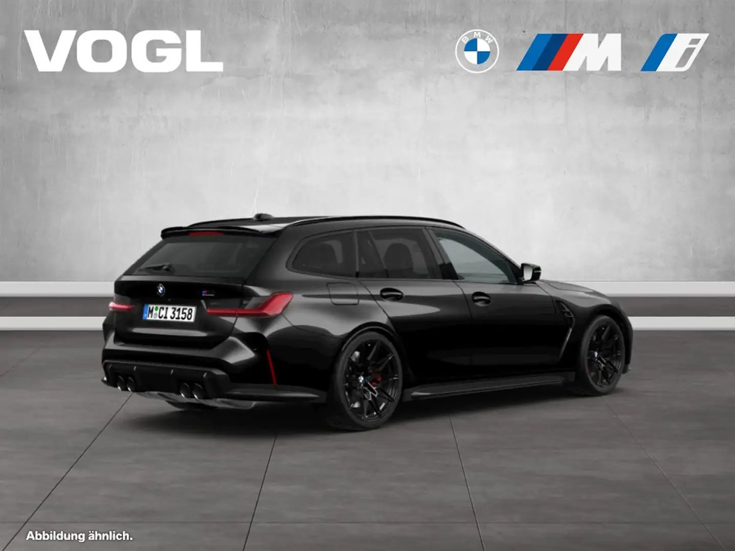 BMW M3 Competition M xDrive Touring LKH SHZ Schwarz - 2