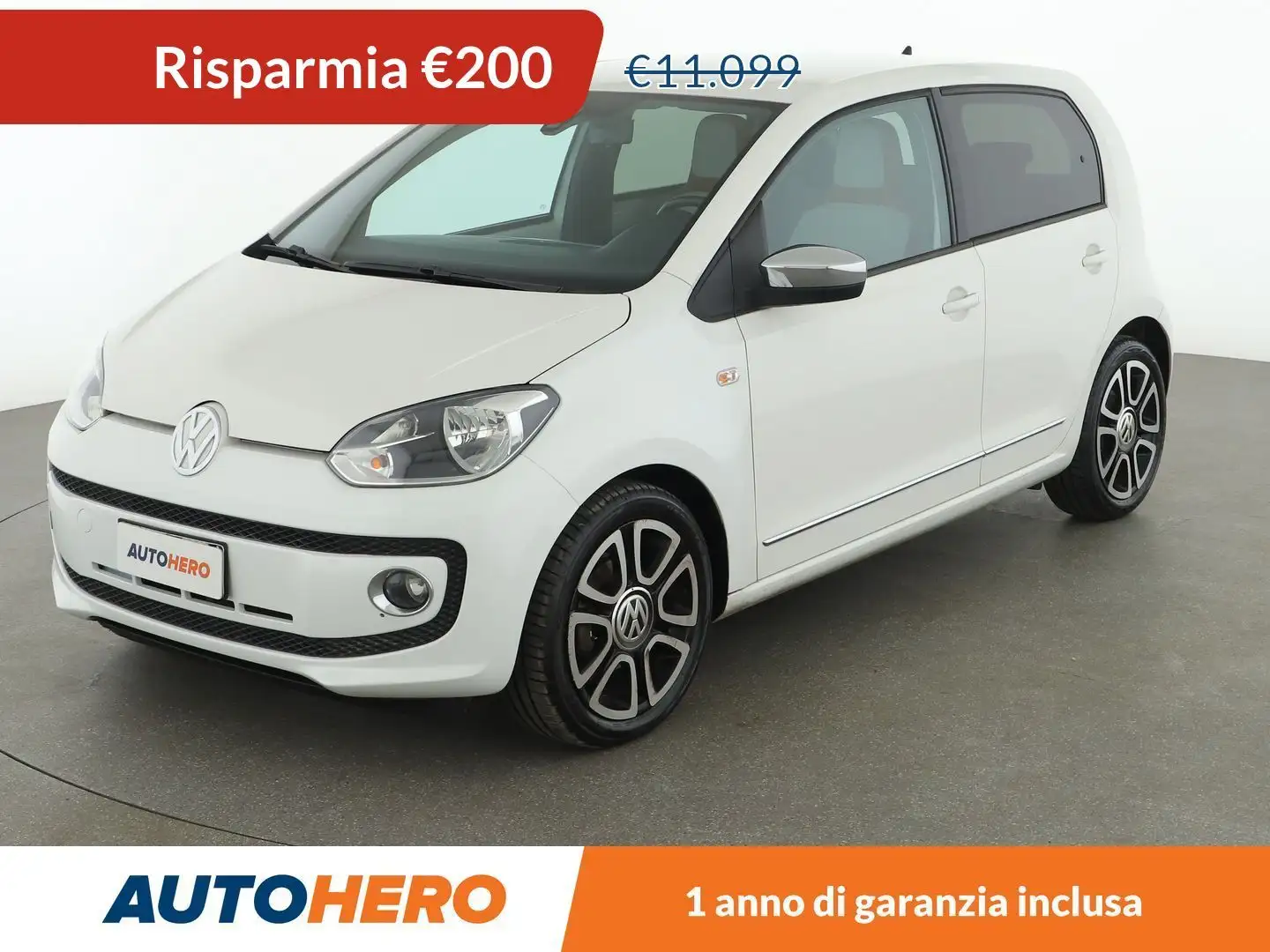 Volkswagen up! 1.0 High up! 75 CV Bianco - 1